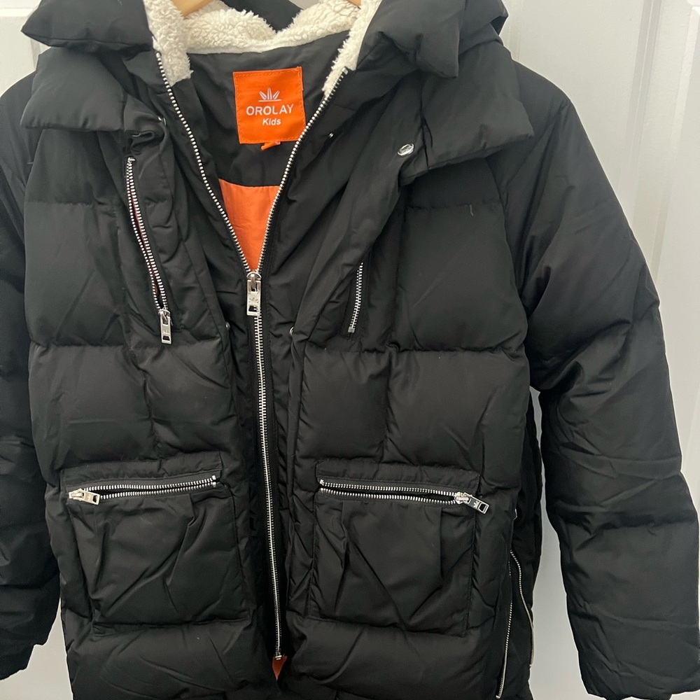 Orolay Kids Black Puffer Jacket